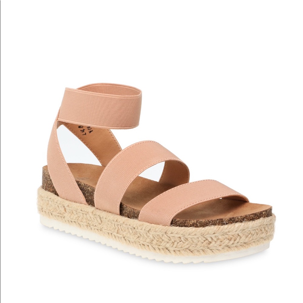 Nude sandals